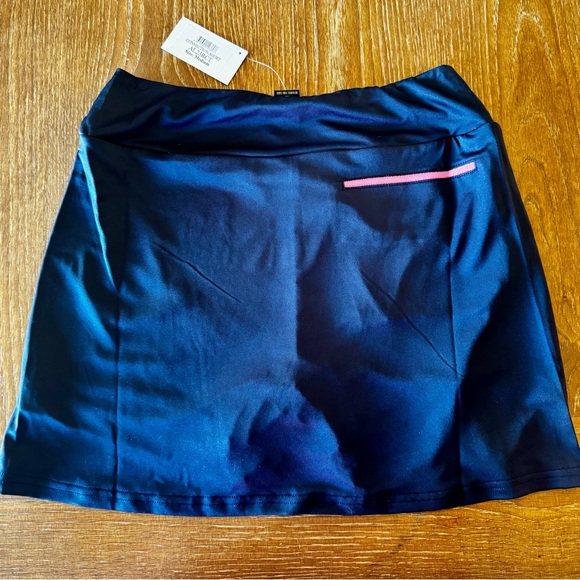 NWT striped Golftini Connection pull-on golf skort M - Picture 6 of 11